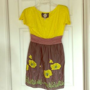 Chelsea & Violet appliqué dress. Size XS.